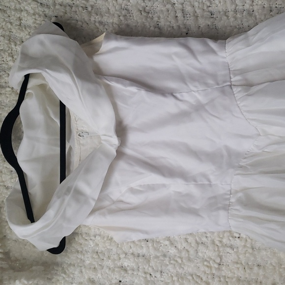 vintage white sweetheart off the shoulder dress xs/s - Picture 12 of 15